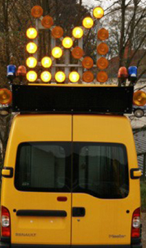 Fabricant de flèche lumineuse pour circulation routière