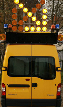 Fabricant de flèche lumineuse pour circulation routière